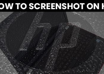 How to screenshot on hp
