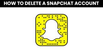 how to delete a snapchat account