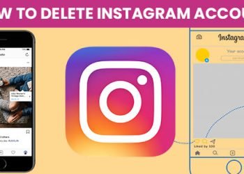 how to delete instagram account on iphone
